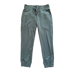 Lululemon Ready to Rulu High-Rise Cropped Jogger Army Green  Size 6
